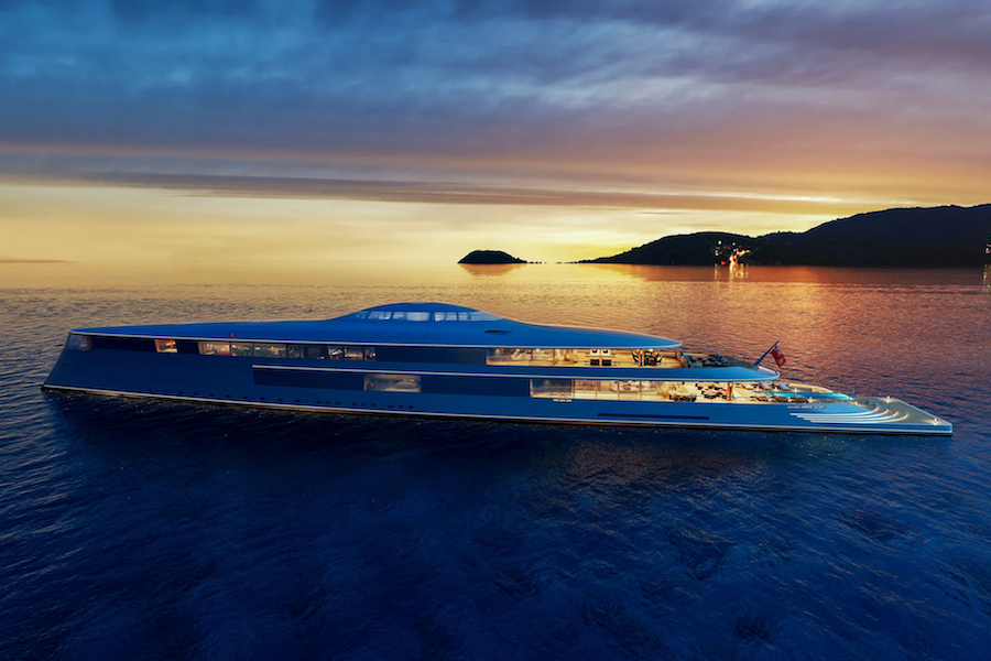 Hydrogen yacht "Aqua"